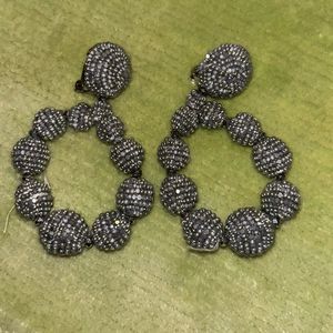 Oscar de la renta earrings